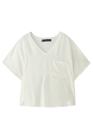  martinique マルティニーク Vネックブラウス ホワイト 