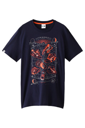  PUMA プーマ メンズ（MENS）Trinomic Graphic Tee 2 ネイビー 