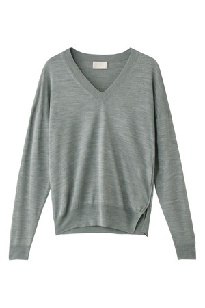  SALE 【39%OFF】 [DESIGNWORKS デザインワークス] TOP SILK プルオーバー グレー 