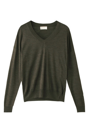  SALE 【39%OFF】 [DESIGNWORKS デザインワークス] TOP SILK プルオーバー ダークブラウン 