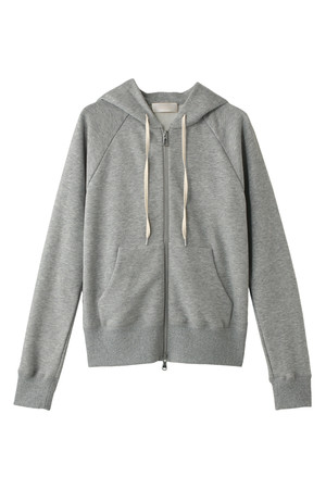  [DESIGNWORKS デザインワークス] refined jersey裏毛パーカー グレー 