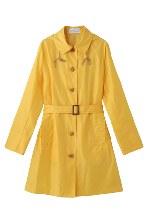  MACKINTOSH PHILOSOPHY マッキントッシュ フィロソフィー はっ水/ウオッシャブルカラーポケッタブルコート イエロー 