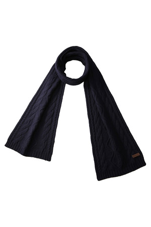  SALE 【33%OFF】 [MACKINTOSH PHILOSOPHY マッキントッシュ フィロソフィー] ケーブルニットマフラー ネイビー 