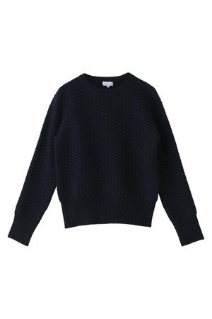  SALE 【30%OFF】 [MACKINTOSH PHILOSOPHY マッキントッシュ フィロソフィー] ミドルゲージ クルーネックニット ネイビー 