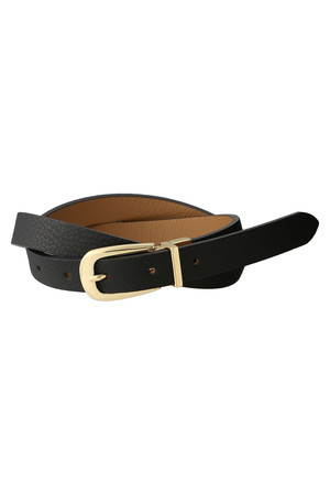  [MACKINTOSH PHILOSOPHY マッキントッシュ フィロソフィー] シュリンクレザー リバーシブルベルト ブラック 