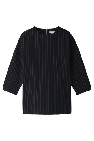  SALE 【40%OFF】 MACKINTOSH PHILOSOPHY マッキントッシュ フィロソフィー ウォッシャブルストライプジャカードプルオーバー ネイビー 