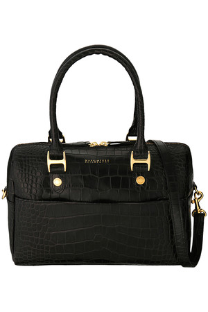  MACKINTOSH PHILOSOPHY マッキントッシュ フィロソフィー レザーボストン ブラック 