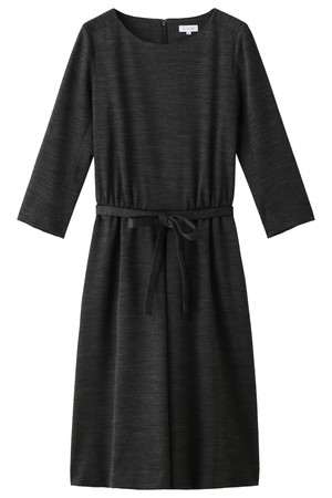  MACKINTOSH PHILOSOPHY マッキントッシュ フィロソフィー ウォッシャブルウールジャージーワンピース グレー 