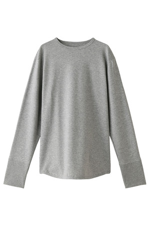  THE RERACS ザ リラクス メンズ（MENS）クルーネックTシャツ トップグレー 