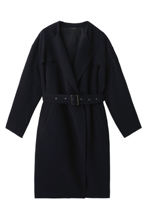  SALE 【40%OFF】 FLORENT フローレント アセテートWクロスコート ネイビー 