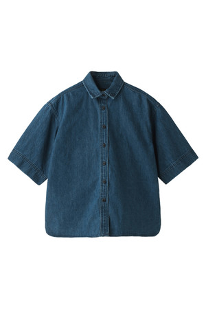 FLORENT フローレント 8ozライトデニムシャツ ブルー