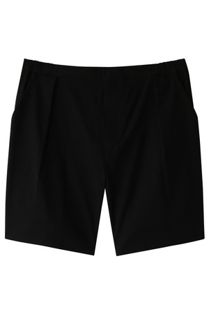  SALE 【50%OFF】 FLORENT フローレント ITALYクリスピーストレッチショートパンツ ブラック 