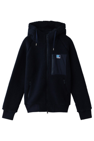  HELLY HANSEN ヘリーハンセン メンズ（MENS）ファイバーパイルサーモフーディー(保温・蒸散・軽量） ネイビー 