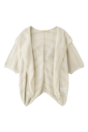  SALE 【30%OFF】 AMERICAN RAG CIE アメリカンラグ シー 【navasana】LINEN CHENGE フードカーディガン ベージュ 