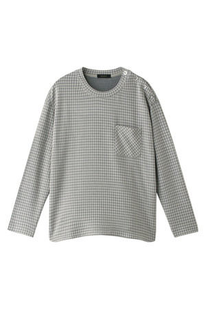  SALE 【46%OFF】 [AMERICAN RAG CIE アメリカンラグ シー] チェックJQプルオーバー グレー 