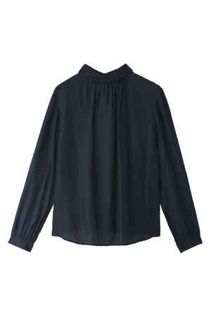  SALE 【37%OFF】 [AMERICAN RAG CIE アメリカンラグ シー] Si/Rハイネックブラウス ネイビー 