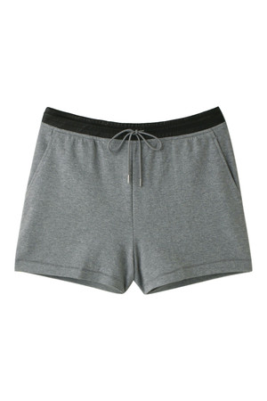  SALE 【46%OFF】 [AMERICAN RAG CIE アメリカンラグ シー] 【T by ALEXANDER WANG】レザーコンビショートパンツ グレー 
