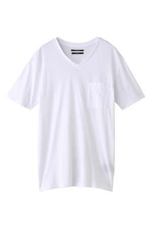  SALE 【31%OFF】 AMERICAN RAG CIE アメリカンラグ シー メンズ（MENS）V-NECK POCKET TEE ホワイト 