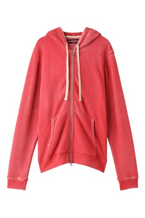  SALE 【50%OFF】 AMERICAN RAG CIE アメリカンラグ シー メンズ（MENS）ZIPUP HOODIE FLEECE レッド 