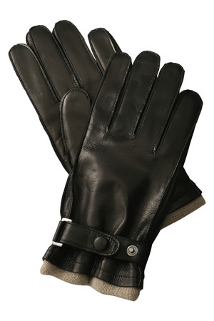  AMERICAN RAG CIE アメリカンラグ シー メンズ（MENS）【GLOVES】ラムレザーカシミヤグローブ ブラック 