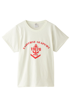  SALE 【31%OFF】 AMERICAN RAG CIE アメリカンラグ シー カレッジTシャツ「1976 marine」 ホワイト 