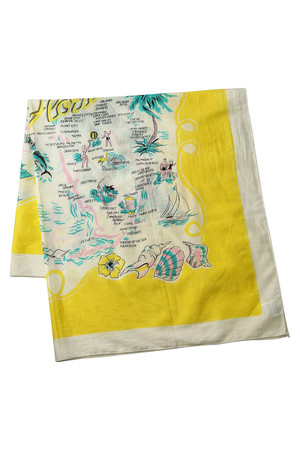  AMERICAN RAG CIE アメリカンラグ シー 【BINDU】ファブリック/FLORIDA イエロー 