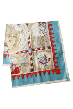  SALE 【31%OFF】 AMERICAN RAG CIE アメリカンラグ シー 【BINDU】ファブリック/MOROCCO ターコイズ 