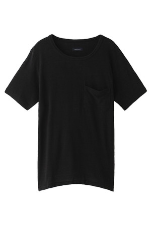  AMERICAN RAG CIE アメリカンラグ シー メンズ（MENS）シルク100%ポケットTシャツ ブラック 