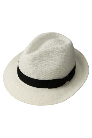  AMERICAN RAG CIE アメリカンラグ シー 【予約販売】【UNISEX】【Borsalino】ストローハット ホワイト 