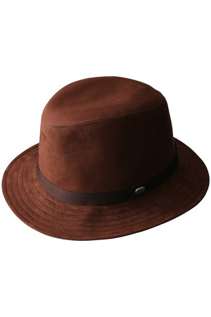  AMERICAN RAG CIE アメリカンラグ シー 【予約販売】【UNISEX】【Borsalino】ロングブリムハット バーガンディー 