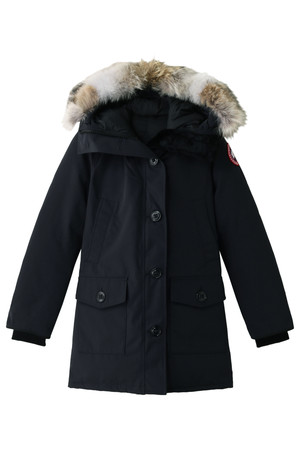  AMERICAN RAG CIE アメリカンラグ シー 【CANADA GOOSE】ファー付ダウンコート ネイビー 