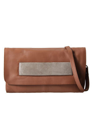  SALE 【30%OFF】 [GALLARDAGALANTE ガリャルダガランテ] 【GIANNICHIARINI】クラッチバッグ ブラウン 
