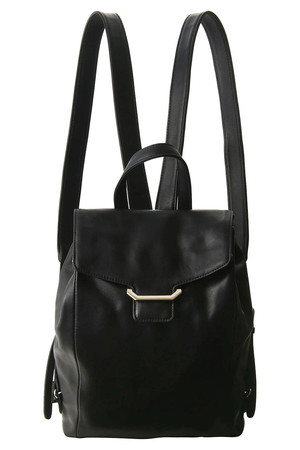  GALLARDAGALANTE ガリャルダガランテ バックルレザーリュック ブラック 