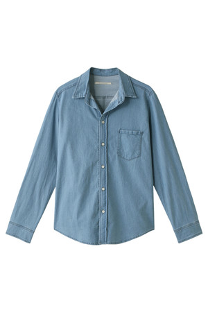  SALE 【50%OFF】 GALLARDAGALANTE ガリャルダガランテ コンパクトデニムシャツ ライトブルー 