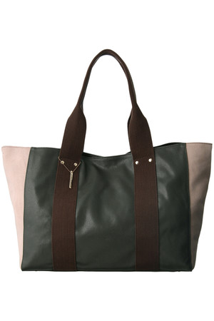 GALLARDAGALANTE ガリャルダガランテ コンビネーショントート カーキ