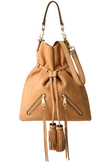 REBECCAMINKOFF レベッカミンコフ LARGE MOTO ドローストリング2wayショルダーバッグ アーモンド