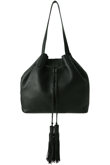 REBECCAMINKOFF レベッカミンコフ タッセル巾着トートバッグ ブラック