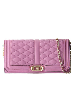  SALE 【40%OFF】 [REBECCAMINKOFF レベッカミンコフ] LOVE CLUTCHバッグ ライトパープル 