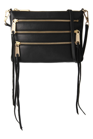  REBECCAMINKOFF レベッカミンコフ 3 ZIP ROCKER ブラック 