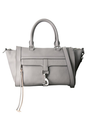  SALE 【60%OFF】 REBECCAMINKOFF レベッカミンコフ BOWERY SATCHEL グレー 