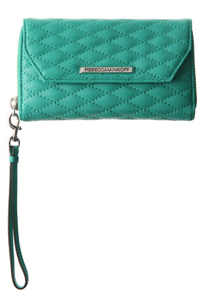  SALE 【60%OFF】 REBECCAMINKOFF レベッカミンコフ ZOEY TECH WRISTLET ライトグリーン 