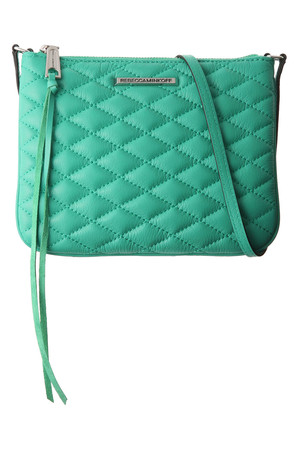  SALE 【30%OFF】 REBECCAMINKOFF レベッカミンコフ KERRY CROSSBODY ライトグリーン 