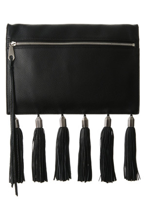  SALE 【50%OFF】 REBECCAMINKOFF レベッカミンコフ KINGA CLUTCH F ブラック 
