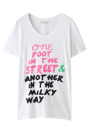  SALE 【50%OFF】 REBECCAMINKOFF レベッカミンコフ MILKY WAY TSHIRT ホワイト 