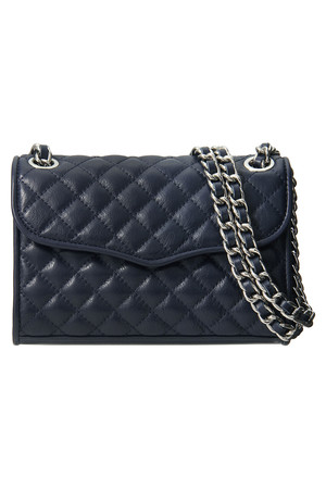  SALE 【50%OFF】 REBECCAMINKOFF レベッカミンコフ Quilted Mini Affair ダークネイビー 