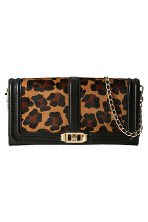  REBECCAMINKOFF レベッカミンコフ Love Clutch レオパード 
