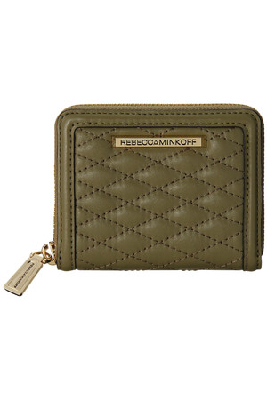  REBECCAMINKOFF レベッカミンコフ Mini Ava Zip Wallet カーキ 