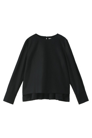 ADORE アドーア バックタックブラウス ブラック