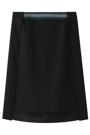  SALE 【50%OFF】 ADORE アドーア クリアストレッチスカート ブラック 