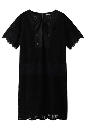  SALE 【30%OFF】 ADORE アドーア レースワンピース ブラック 